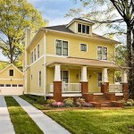 Four Square House Plans With A Garage