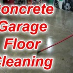 How To Clean A Dirty Cement Garage Floor With Vinegar