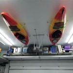 How To Hang Kayak In Garage Ceiling
