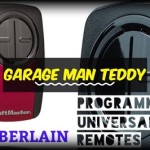 How To Program A Chamberlain Universal Remote Liftmaster Garage Door Opener