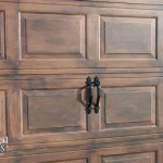 Transform Your Garage Door With Faux Wood Grain Paint